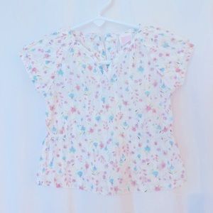 Janie and Jack shirt sleeve dress shirt. 6-12 month